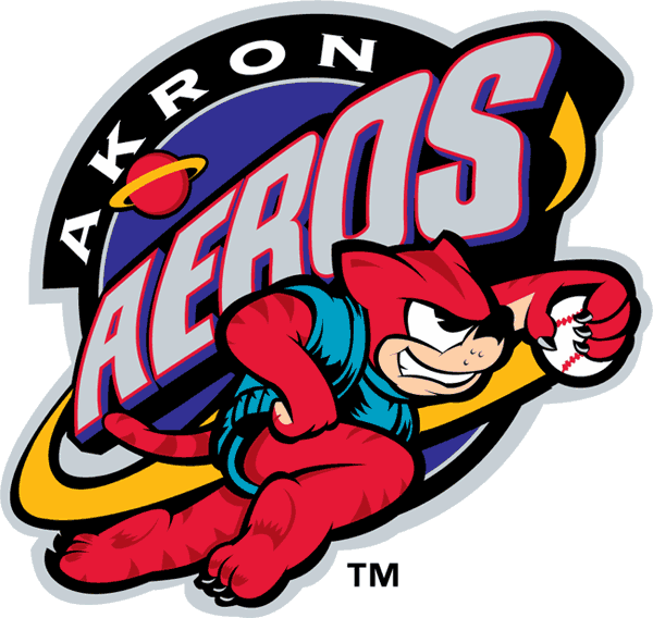 Akron Aeros 1997-pres primary logo iron on transfers for T-shirts